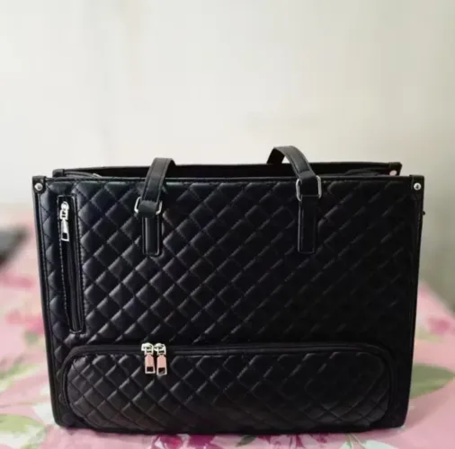 Bolsa feminina 2 em 1 com espaço térmico