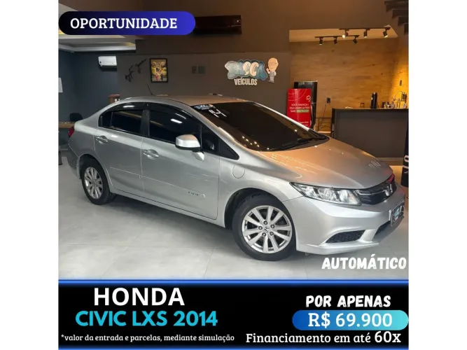 Honda Civic Sedan LXS 1.8/1.8 Flex 16V Aut. 4P 2014