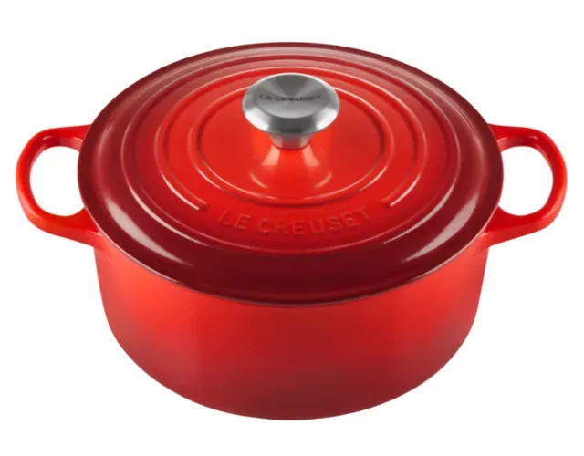 PANELA VERMELHA REDONDA 3,1L - LE CREUSET