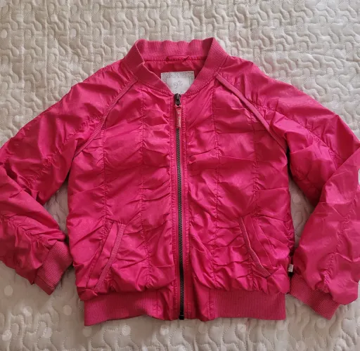 Jaqueta infantil pink barbie tam 4