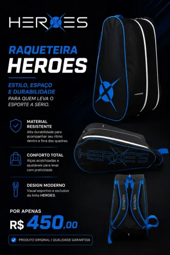 RAQUETEIRA HEROES 