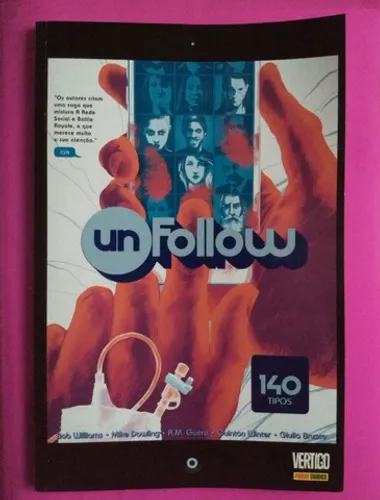Combo 3 edições HQ unfollow (completa em português) image/panini
