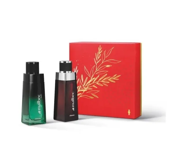 Kit Presente Malbec Desodorante Colônia + Malbec Vert Desodorante Colônia Novo Lacrado