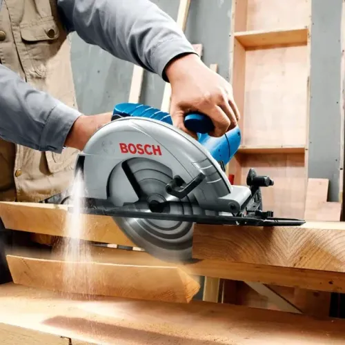 Serra circular elétrica Bosch Professional GKS 235 235mm 2200W azul 220V