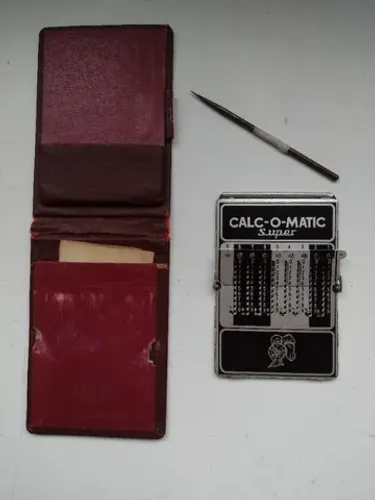 calculadora manual calc-o-matic super-