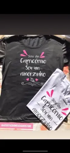 Baby look dos signos