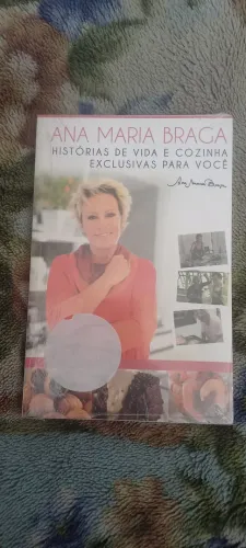 Livro ANA MARIA BRAGA História De Vida  E Cozinha Exclusiva Para Você [lacrado/Novo]