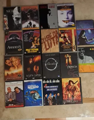 DVDs de filmes premiados - Excelente estado - valores na descrição