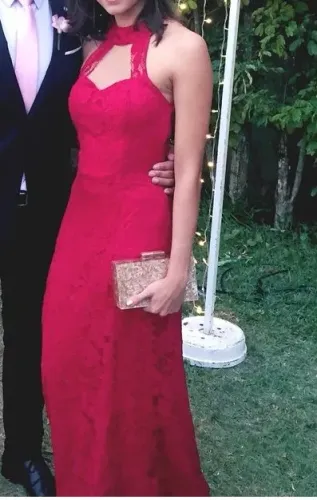 Vestido longo de festa