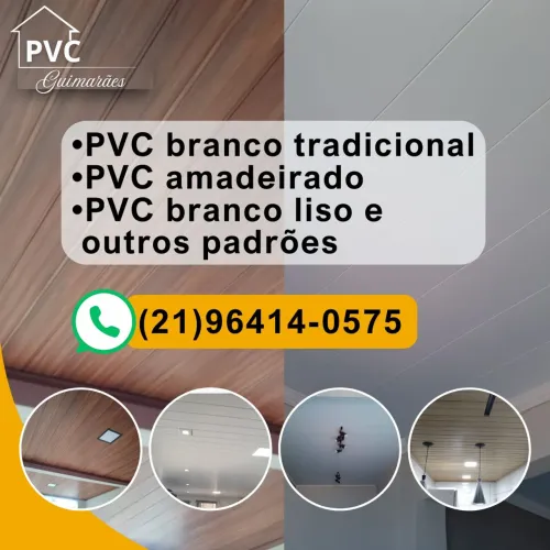 Forro de PVC colocado parcelado em até 12 vezes. orçam. pelo ZAP * 