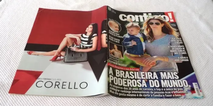 Revista Contigo 9 Outubro 2014 Capa Gisele Bündchen. Para Colecionadores. 