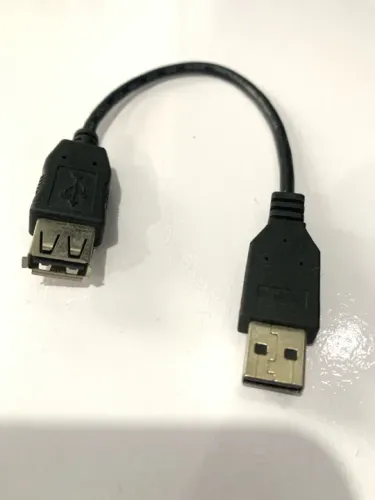 Extensor USB A Macho x Fêmea - Para Pendrive e Periféricos
