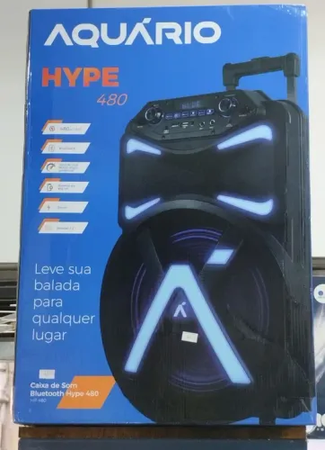 CAIXA DE SOM BLUETOOTH AQUÁRIO