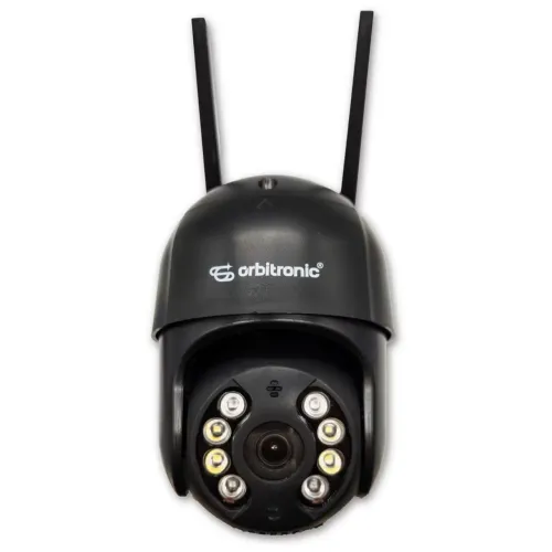 Câmera Externa Segurança Ip Infravermelho Wifi Hd Cor Preta Orbitronic