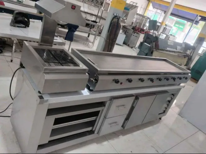 Monte sua hamburgueria, cozinha industrial- fabricamos sob medida