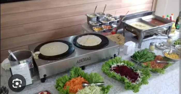 Buffet de crepe francês 