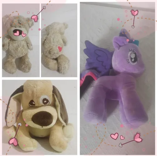 Lote Bichos de pelucia