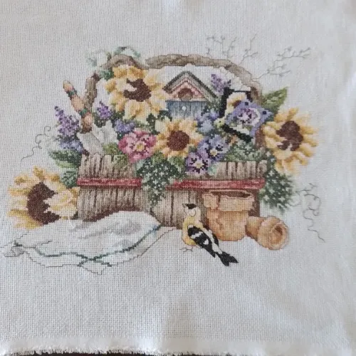 Bordados em ponto cruz para aplicação em almofada, quadro, roupa de cama, bolsa, 