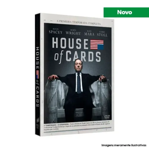 DVD Seriado House of Cards - Primeira Temporada (Lacrada)