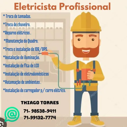 Serviços de Eletricista para sua empresa ou sua casa