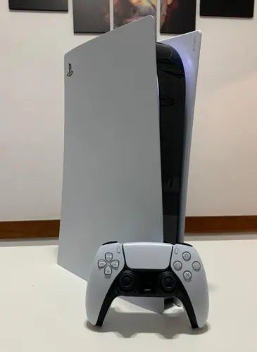 Sony Playstation 5 Ps5 Seminovo em Perfeito Estado Aceita Trocas LEIA