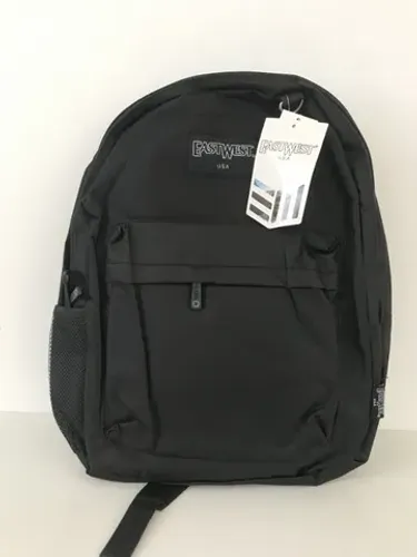 Mochila Clássica de Livros Escolares Simples para Estudantes da East West USA