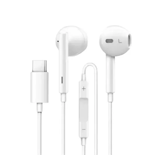 Fone de Ouvido Tipo-C Digital Branco - Cellution  Cod: 1825