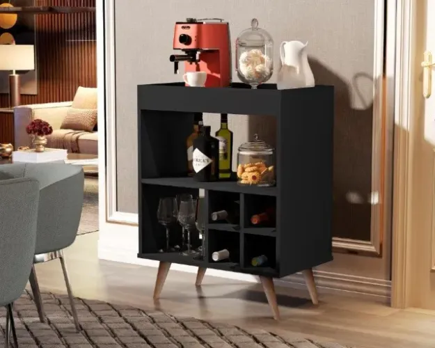 Buffet / Aparador EN Com Adega Retrô! Frete + Montagem Grátis