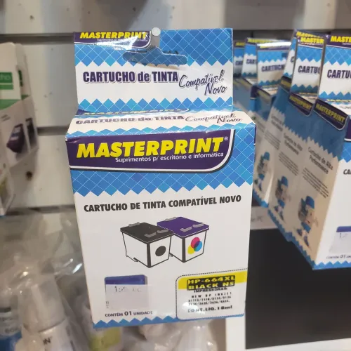 Cartucho de tinta HP-664XL compatível novo