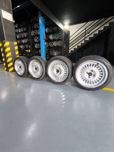 Roda 15" RALINHO linha VW. Com pneus 