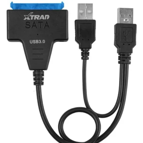 Adaptador Conversor SATA para USB 3.0 Xtrad XT151 Até 4TB - WZetta