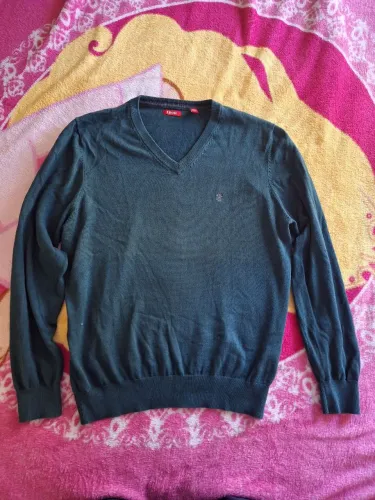 blusa suéter izod original verde escuro