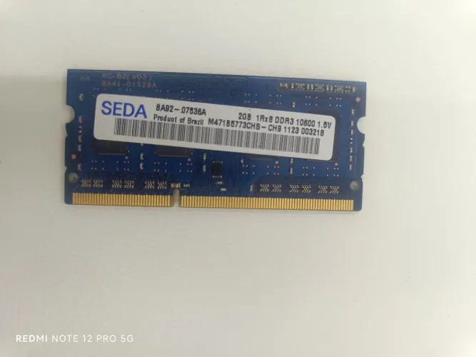 Memória DDR3 2gb 1.5v 