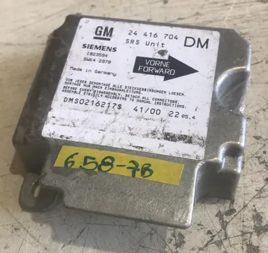 Módulo Airbag Zafira Astra 1999 - 2004 / 24416704
