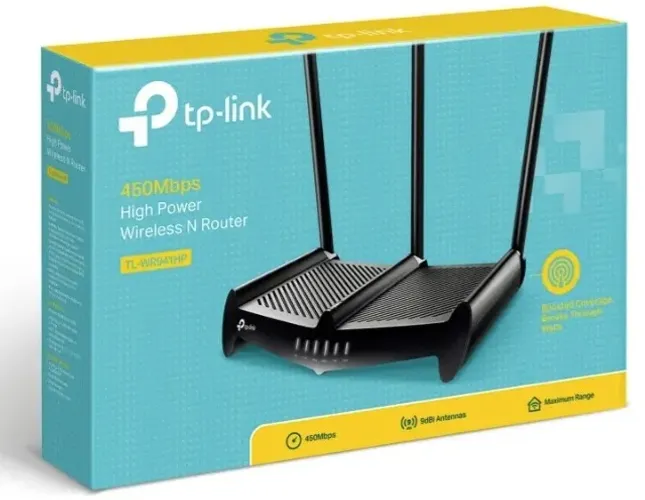(Produto Novo) Roteador 450 Mbps Tp-link Tl-wr941hp 10/100 Alta Potência