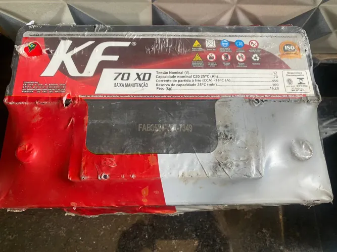 Bateria KF 70 amperes (NOVA)