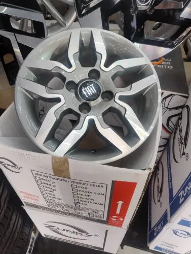 Jogo de rodas Fiat 14