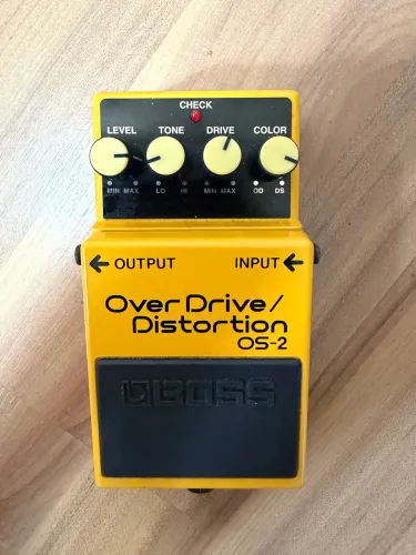 Pedal De Efeito Boss Overdrive/distortion Os-2