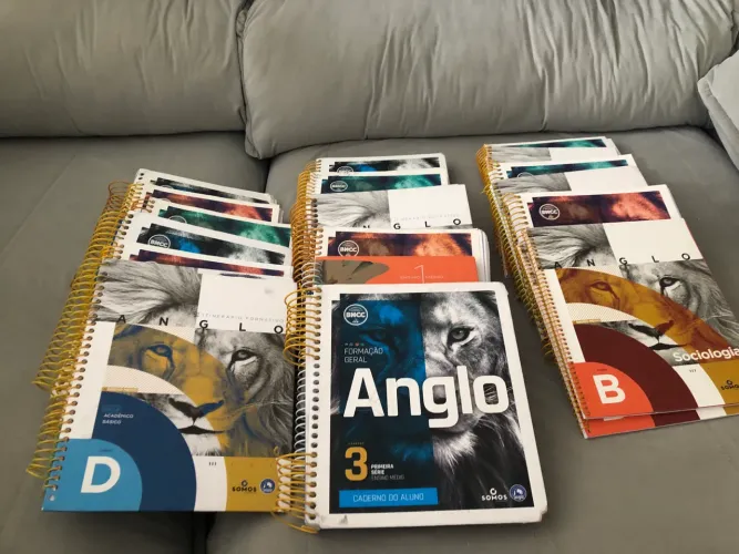 Apostilas anglo 1 ano ens. Médio 