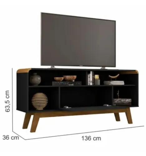 Rack preto fosco 