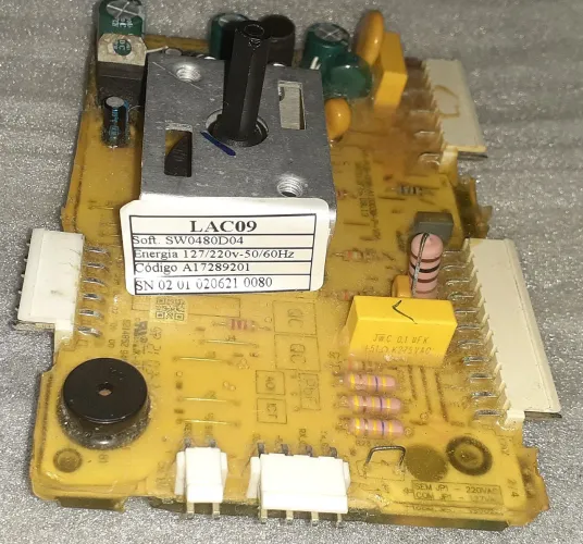 Placa Eletrônica para Máquina de Lavar LAC09