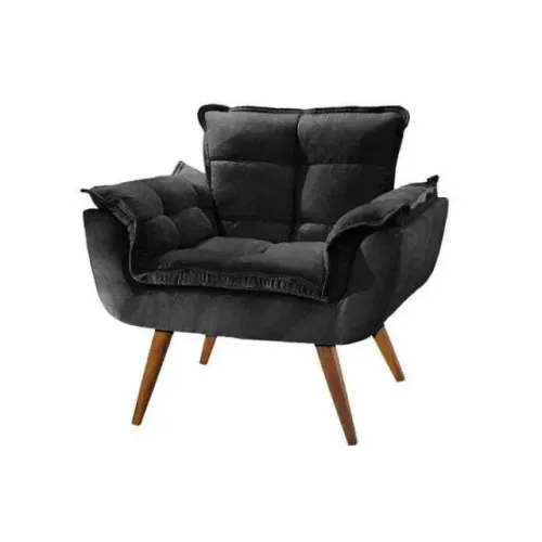 Poltrona Opala Preto