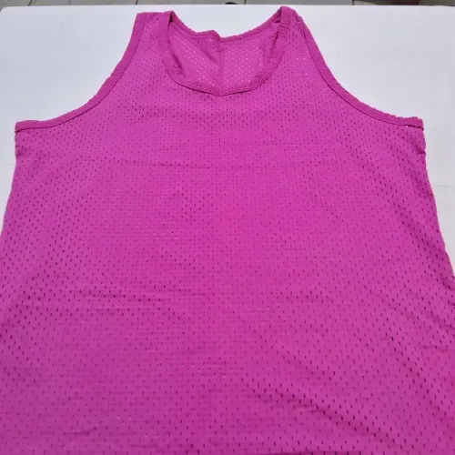 Kit 3 Blusas Regatas Dry Fit Tela Mesh - Academia/Treino - Cores Lindas!