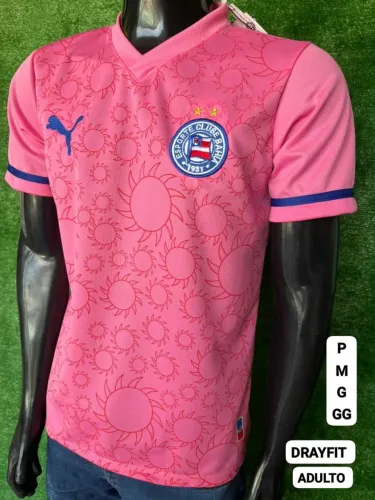 Camisas Bahia primeira linha Rosa 
