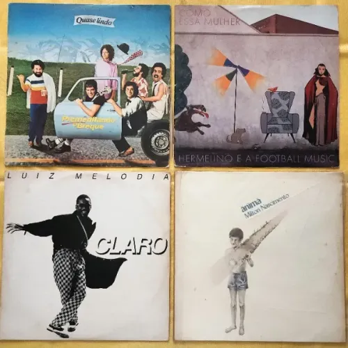 Lote com 4 Lps (Vinil)
