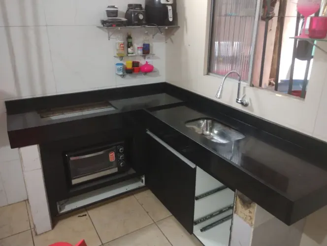 Cozinha de preto são Gabriel 