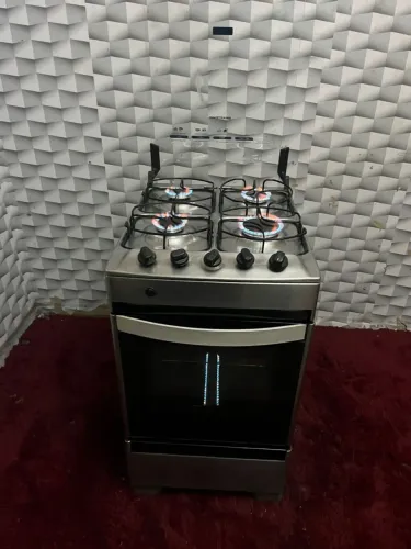Fogão Brastemp clean inox