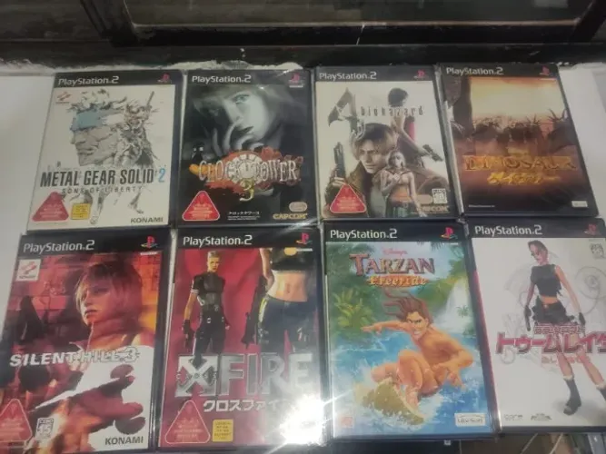 Jogos de Playstation 2 Japonês Originais (PS2)