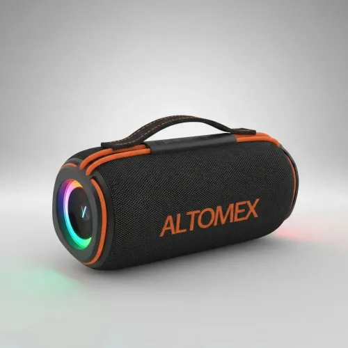 Caixa de Som Bluetooth 60w Bass Boost Resistente a Agua Com Alça IPX5 AL-9999 Altomex