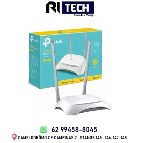 Roteador Wireless Tp-Link TL-WR840N 300Mbps 2.4Ghz Duas Antenas